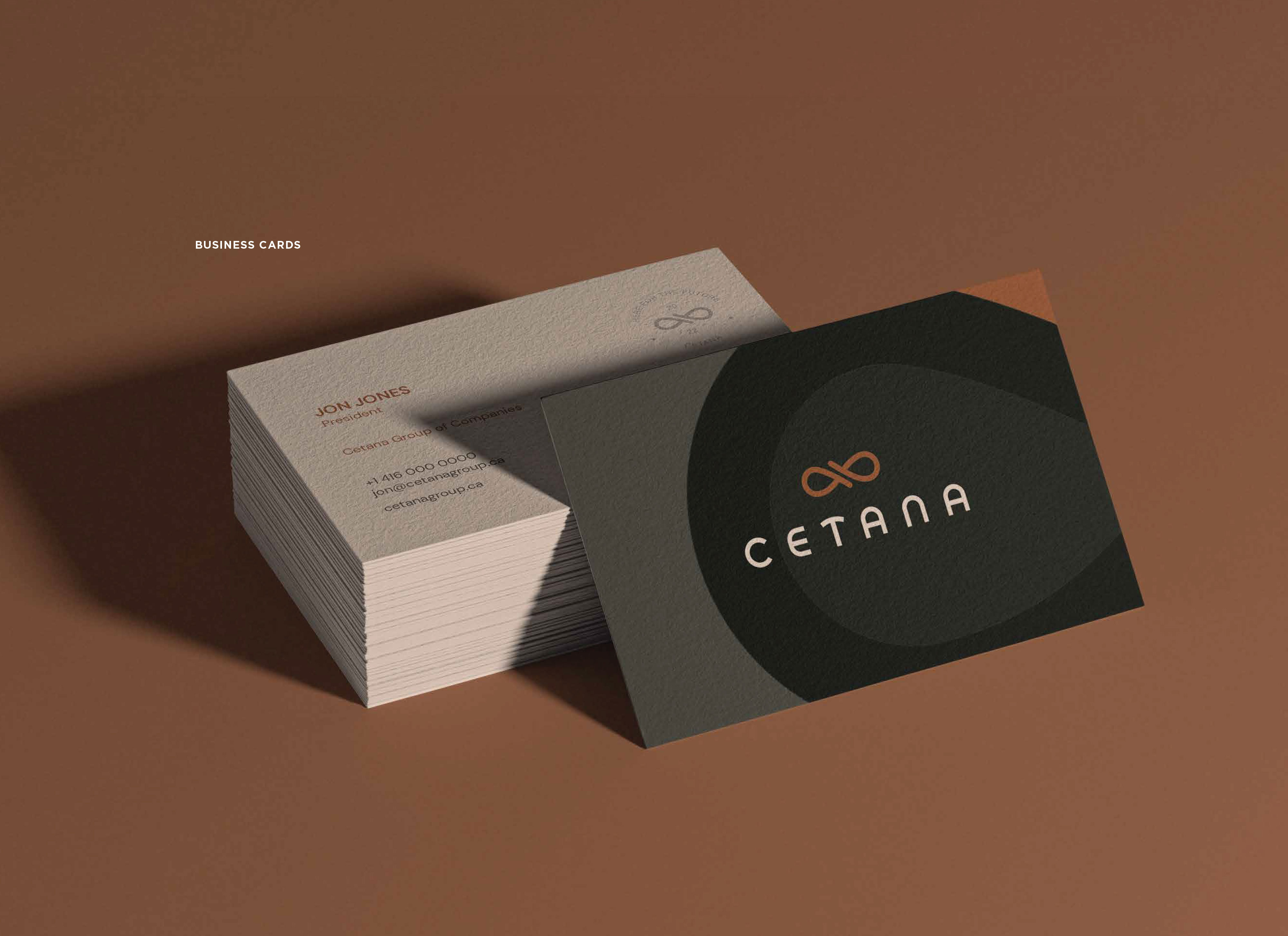 Cetana Business Cards